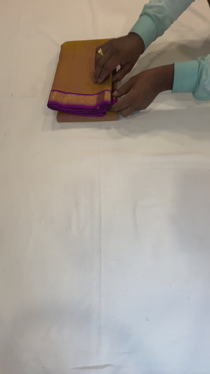 Bavanji border Mustard Majantha
